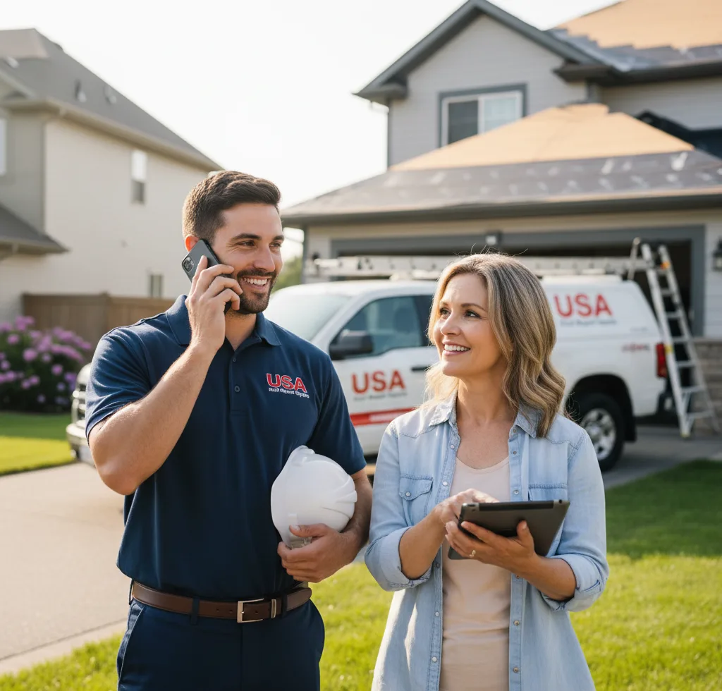 USA Roof Repair Experts customer support in Lunenburg